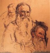 Ilya Repin Repin-s  pencil sketch oil painting picture wholesale